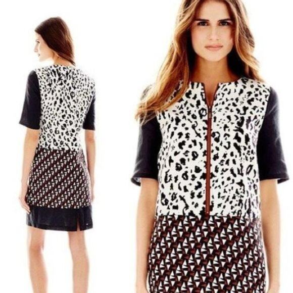 Duro Olowu Animal Confetti Triad Dress size Small - Picture 1 of 10